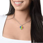 ASD Heart Pendant - Rainbow