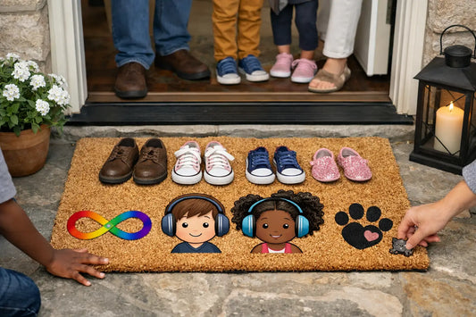 How to Personalize a Neurodivergent Family Doormat